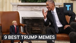 9 Best Memes From Trumps First 100 Days In Office [upl. by Asselem]