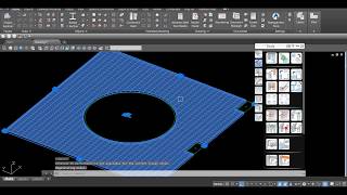 Simple grating processing  Advance Steel [upl. by Yruam]