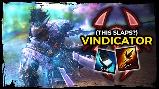 Guild Wars 2 The VINDICATOR Review Thoughts Builds amp Tips [upl. by Hitt469]