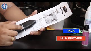 IKEA MILK FROTHER Review amp Battery Installation [upl. by Whitten]