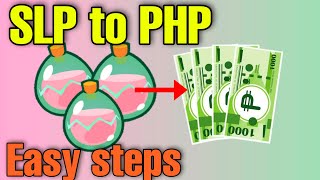 How to Convert SLP to PHP Step by Step  Binance to Gcash  Axie Infinity Tagalog [upl. by Levin531]