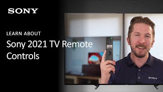 Sony  Learn How To Use Your TV Remote On Sony 2021 BRAVIA TVs [upl. by Pitchford]