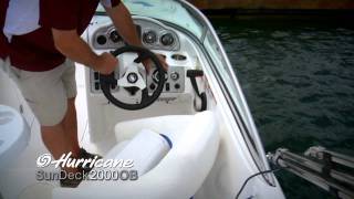 Hurricane SunDeck 2000 OB Product WalkThrough [upl. by Attey]