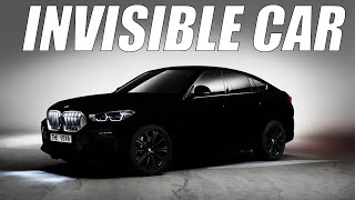 BMW Introduces The First Invisible Car BMW Vantablack [upl. by Nalhsa]