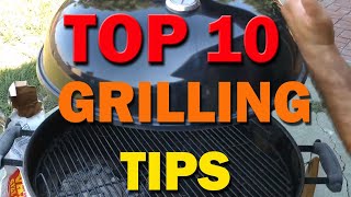 Top 10 Charcoal Grilling Tips for Newbies [upl. by Han]