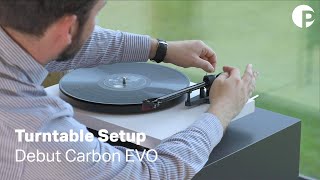 Debut Carbon EVO Setup  ProJect Audio Systems [upl. by Amolap]