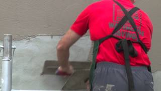 How To Apply Top Coat To Render  DIY At Bunnings [upl. by Tracee]