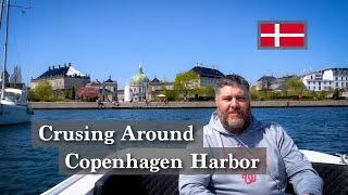 Cruising around Copenhagen harbor in style with a Friendships Boat [upl. by Airdnek]