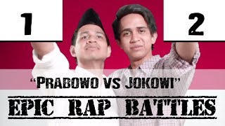 SkinnyIndonesian24  Prabowo vs Jokowi  Epic Rap Battles of Presidency [upl. by Celestyn]