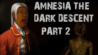 Amnesia The Dark Descent  Part 2  WADING THROUGH DARKNESS [upl. by Ahseinek]