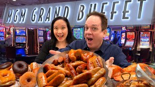 The MGM Grand Buffet The Ultimate Food Gamble [upl. by Yllil745]