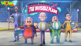 MOTU PATLU movies for KIDS  The Invisible Plane  Full Movie  Wow Kidz [upl. by Samira]