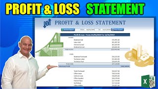 Learn How To Create A Dynamic Profit amp Loss Statement From Scratch In Excel Today [upl. by Palila]