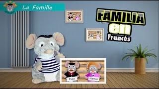 Ratounet enseña el vocabulario de la familia en Francés [upl. by Anabelle882]