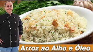 Arroz ao Alho e Ã“leo  Chef Taico [upl. by Soane994]