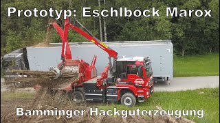 Prototyp Eschlböck MAROX  Hackguterzeugung Bamminger  Agrarprofi [upl. by Katrine]