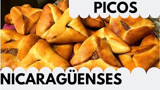 COMO HACER PICOS NICARAGÜENSES CON RELLENO DE CANELA Y QUESO [upl. by Laenaj143]