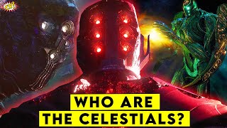 Who Are The Celestials Explained  ComicVerse [upl. by Makell]