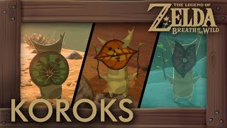 Zelda Breath of the Wild  All Korok Seeds Gerudo Tower Locations 424  462 [upl. by Ear]