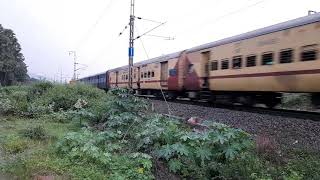 Coimbatore Junction To Silchar Express Skipping TUNI Station [upl. by Janine844]