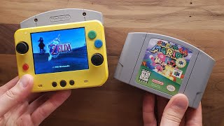 Worlds Smallest Nintendo 64 portable [upl. by Rosalinde]