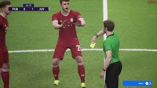 Pro Evolution Soccer 2022 eFootball PS5 Gameplay Bayern and Juventus [upl. by Ativet]