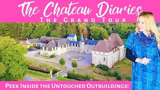 PEEK INSIDE THE CHATEAUS UNTOUCHED OUTBUILDINGS [upl. by Haididej624]