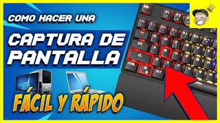 ✅ Como tomar una CAPTURA de PANTALLA en cualquier PC o LAPTOP 【2022】 [upl. by Beatrice322]