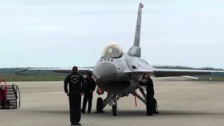 Must see F16 engine start amp preflight [upl. by Molli]