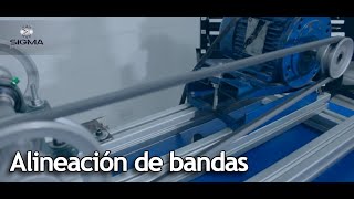 ¿Cómo hacer una alineación de bandas  SIGMA IMECSA [upl. by Htessil]