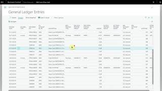 How to view the General Ledger Entries of a particular GL Account in Business Central [upl. by Beaufert760]