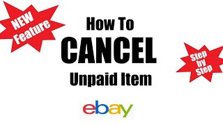 How to Use The Cancel Sale Function for Unpaid Items on eBay  eBay 2021 New Feature [upl. by Picco]