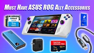 Must Have ASUS ROG ALLY Accessories [upl. by Dhiman]