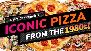 Retro Commercials  Iconic Pizza from the 1980s [upl. by Riatsala343]