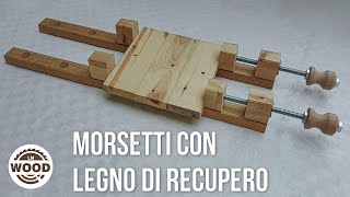 Morsetto in legno FAI DA TE  DIY wooden clamps [upl. by Thetes]