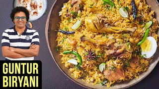 Guntur Chicken Biryani Recipe  How To Make Guntur Biryani  Chicken Biryani Recipe By Varun Inamdar [upl. by Saticilef]