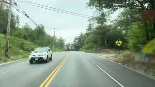 Driving through Moultonborough New Hampshire [upl. by Cram125]