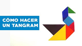 Cómo hacer un tangram [upl. by Ambrosi]