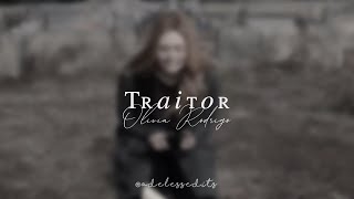 Traitor edit audio  Olivia Rodrigo [upl. by Onilecram]