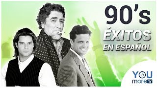 ÉXITOS DE LOS 90  1 Hora de Música en español [upl. by Sidoma334]