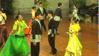 RIGODON DE HONOR FilipinoSpanish Quadrille Folk Dance Introduced by the French People [upl. by Tsenre122]