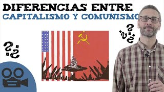 Diferencias entre capitalismo y comunismo [upl. by Lewej]