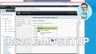 Dell PowerEdge R620 RAID Configuration [upl. by Eimam]