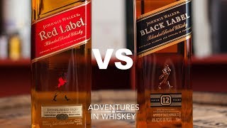 Review Johnnie Walker Red VS Black [upl. by Kursh]