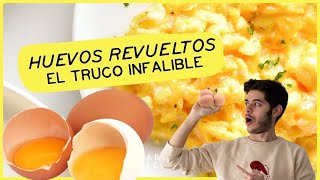 Cómo hacer HUEVOS REVUELTOS PERFECTOS 💥 ¡Super jugosos [upl. by Vaughn]