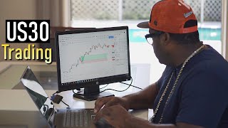 How To Day Trade US30 Step By Step For Beginners  Simple Trading Guide [upl. by Corvin]