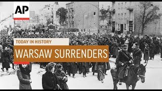 Warsaw Surrenders  1939  Today In History  27 Sep 18 [upl. by Erick]