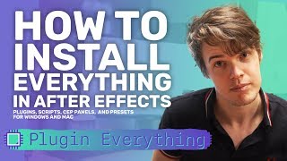 How To Install Plugins Scripts CEP Panels and Presets in After Effects [upl. by Ennaear981]