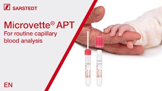 Capillary blood collection Automatic processing with the Microvette® APT [upl. by Wulfe131]