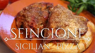 Sicilian Pizza  Original Italian Recipe [upl. by Tali]